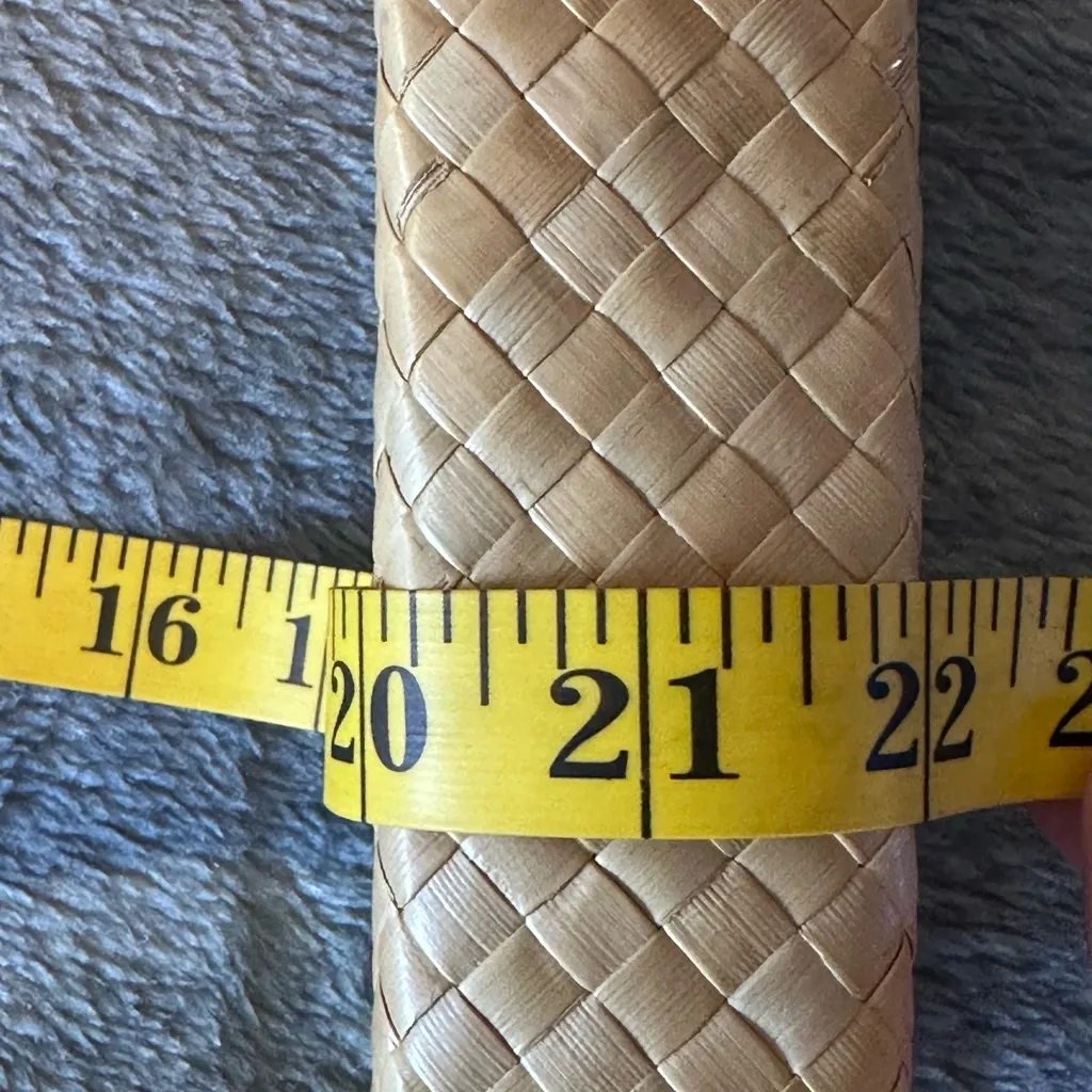 Honu Lauhala Clutch Makeup bag: Pūhala Woven Hawaiian Sea Turtle - Image 12