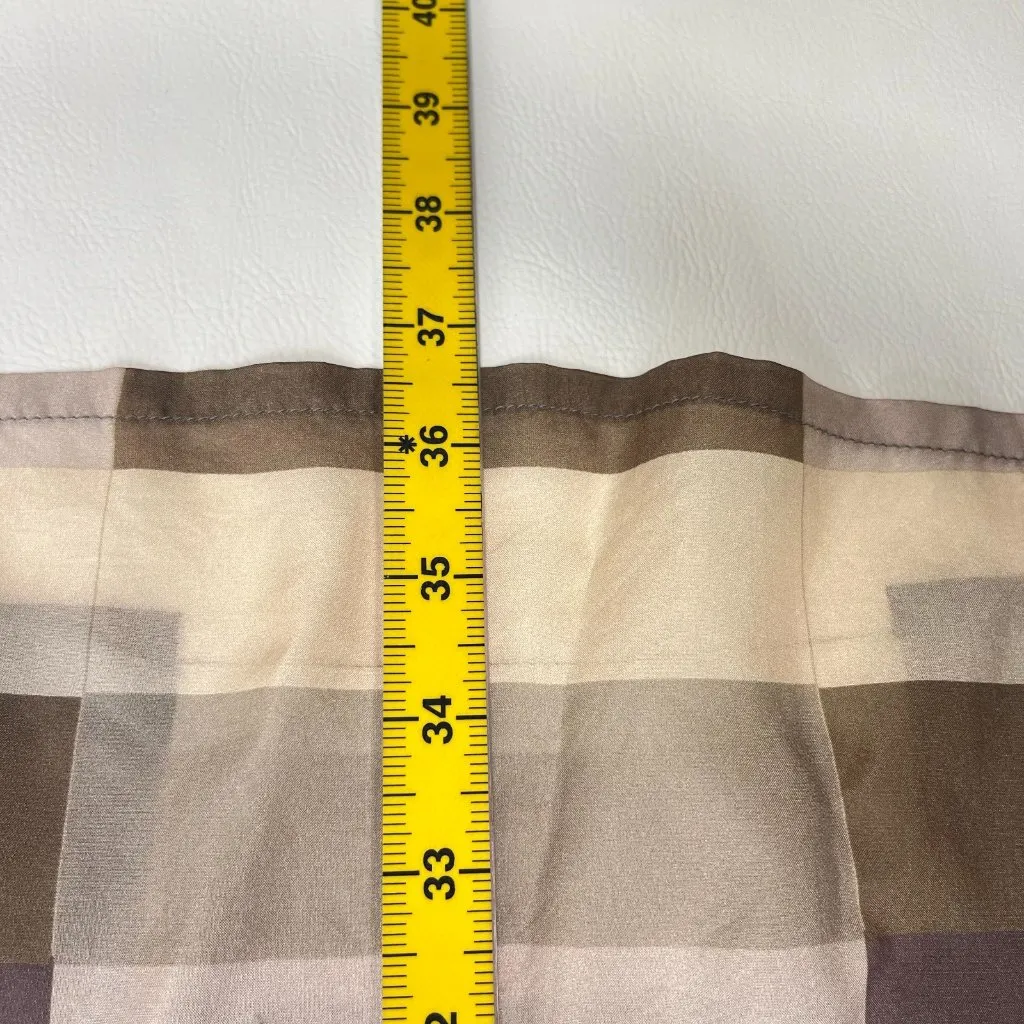 $365 NWOT Johnny Was BLOCK TOVE Silk Floral Long Sleeves Midi Dress Size L - Image 9