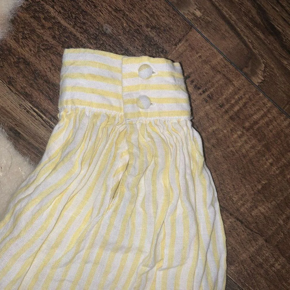 FRAME DENIM SEERSUCKER LINEN BLOUSE TOP SIZE L $244 boho contemporary revolve - Image 7