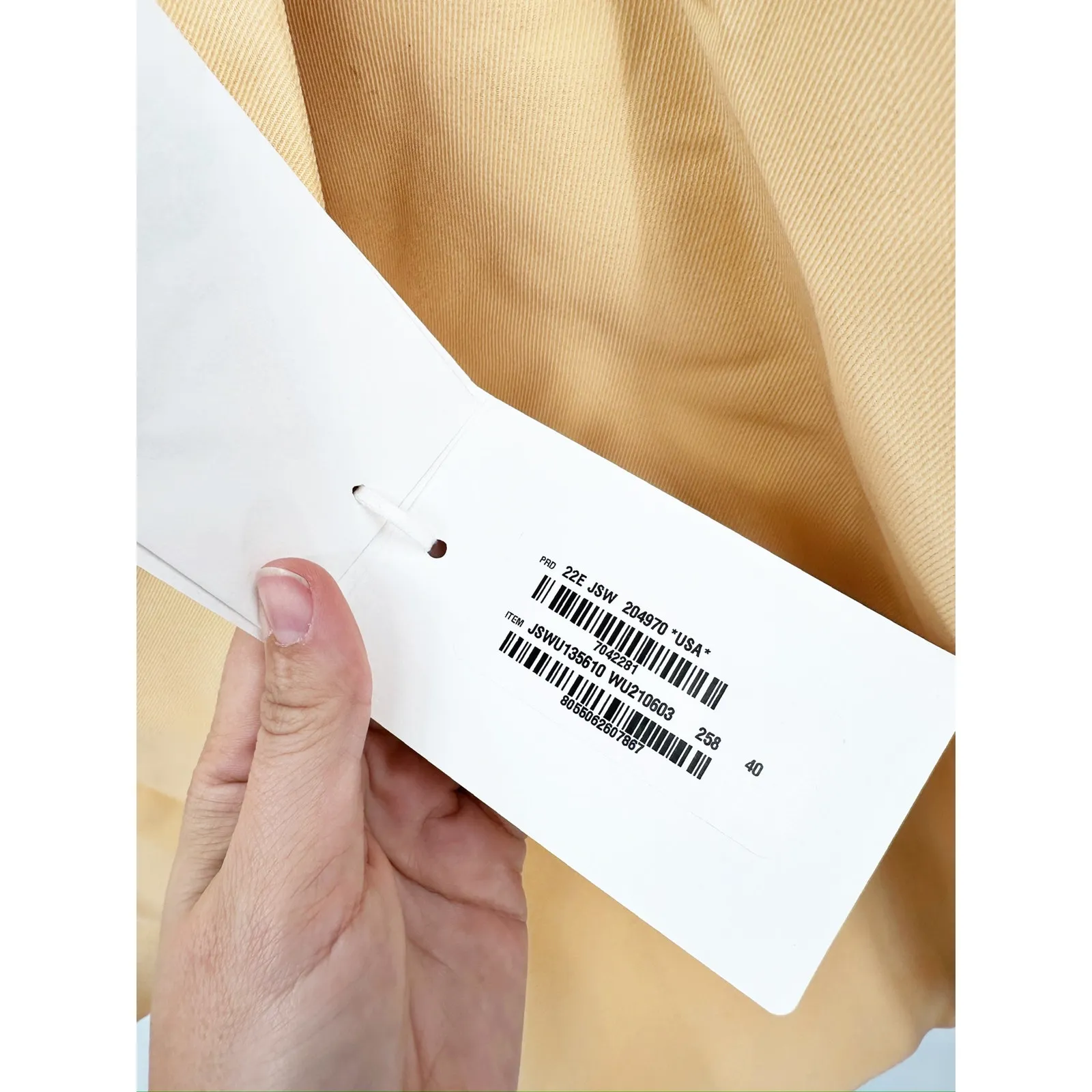 Jil Sander Oversized Collarless Wool Blazer Jacket Size 40 NWT - Image 5