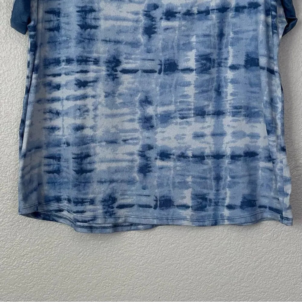 Lucky Brand Tie Dye Short Sleeves Very Soft Pajama Set, Sz XXL - Image 6