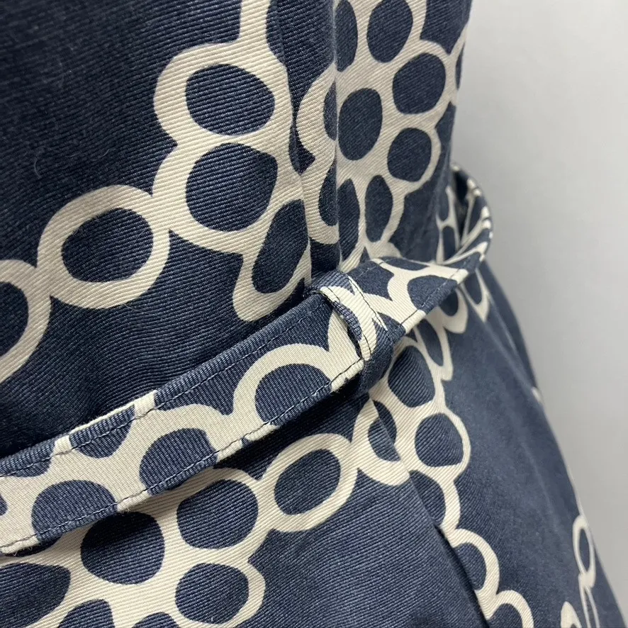 Boden Ava Daisy Chain Dress Women's 6R With belt Summer classic preppy wedding‎ Blue Size 6 - Image 11