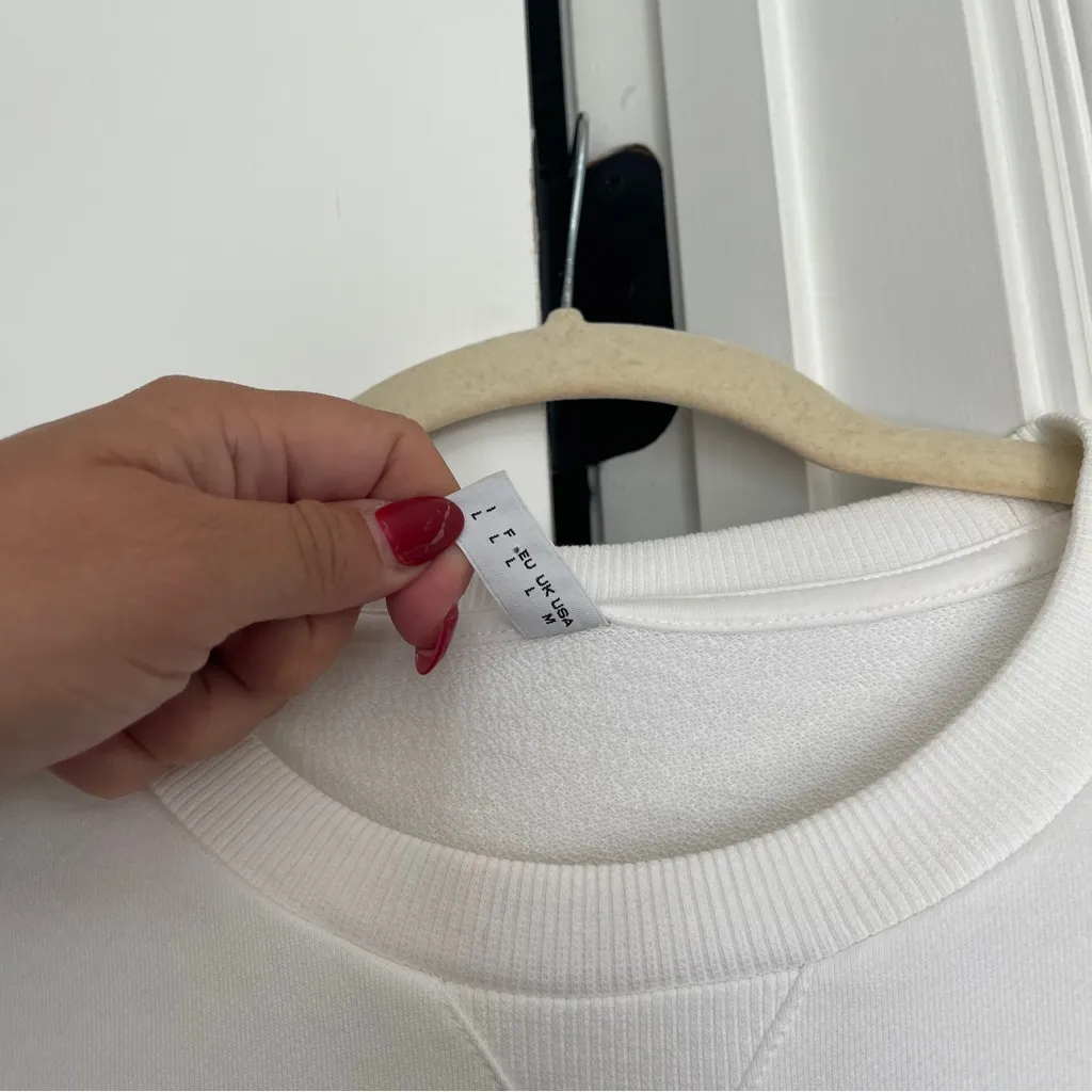 Moschino Underwear Diaper Bear White Pullover Sweatshirt Crewneck - Image 4