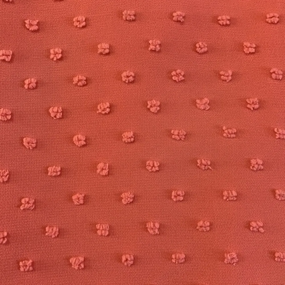 Umgee layered swing dress spaghetti strap summer sun Swiss dot peachy coral S - Image 6