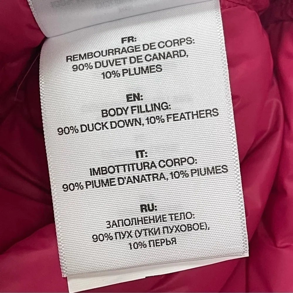 SOIA & Kyo Hila Sustainable Lightweight Packable Quilted Down Vest Pink 3XL - Image 5