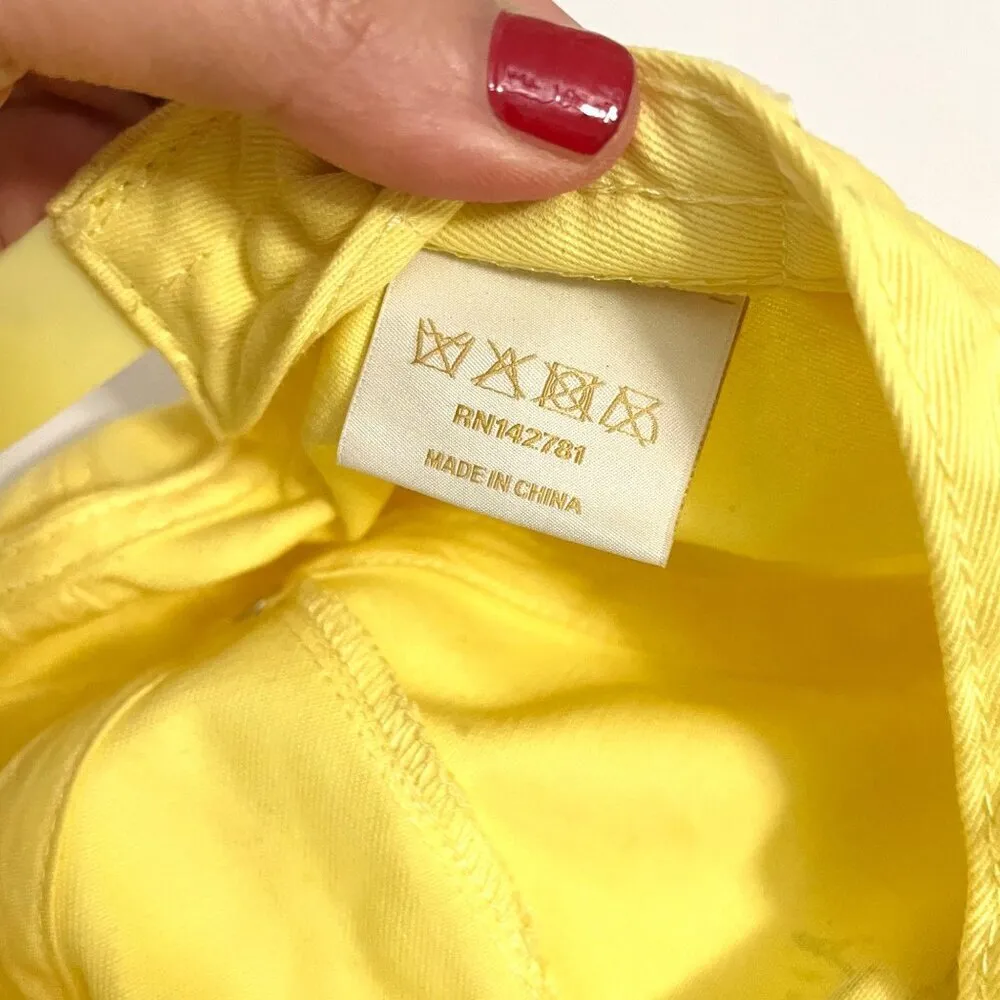 Aimé Leon Dore Hydra Souvenir Hat Lemon Yellow - Image 6