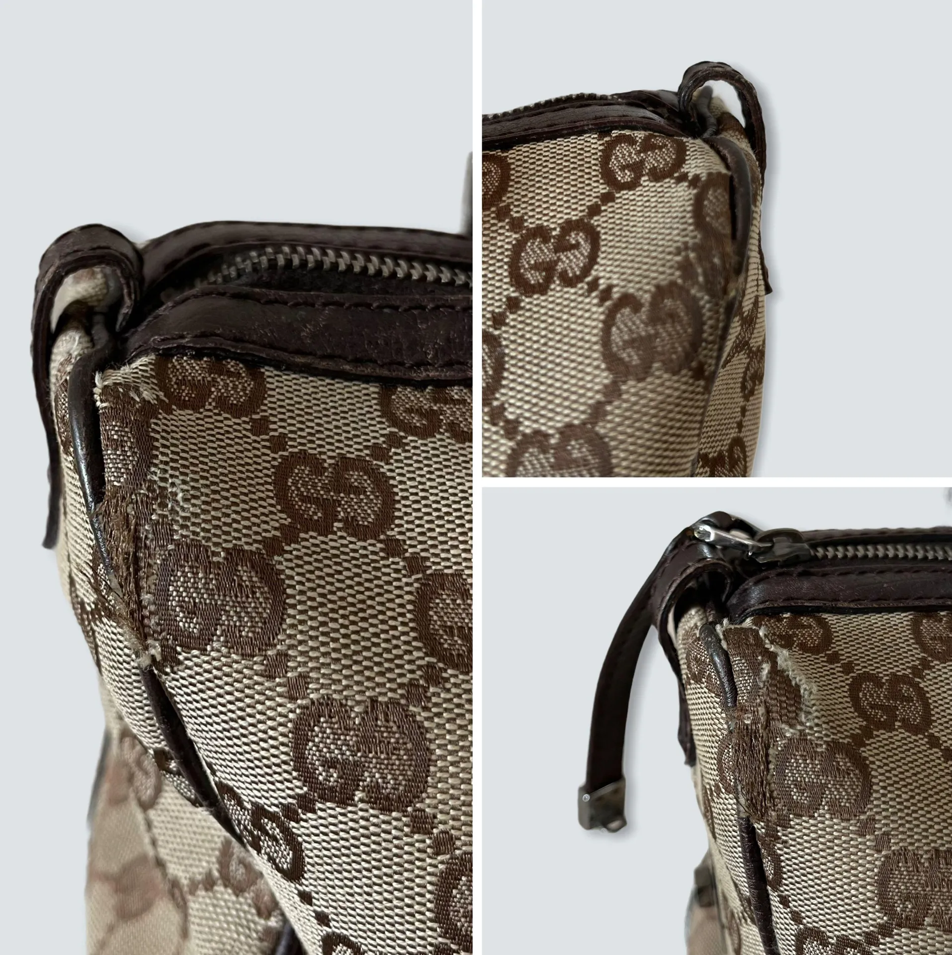 Gucci Authentic  GG Sherry line Boston bag - Image 6
