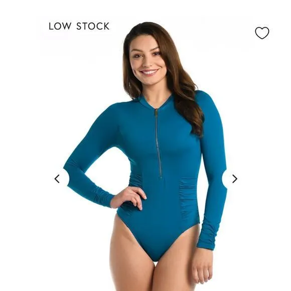 La Blanca NWT‎ Island Goddess Paddlesuit One Piece swimsuit XS - Image 6