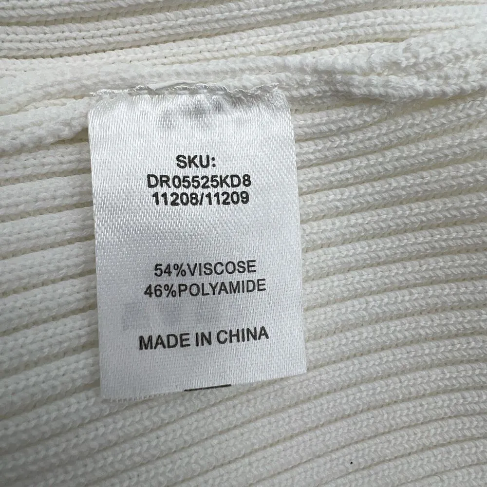 Meshki Kaesha Knit Maxi Dress White - Image 6