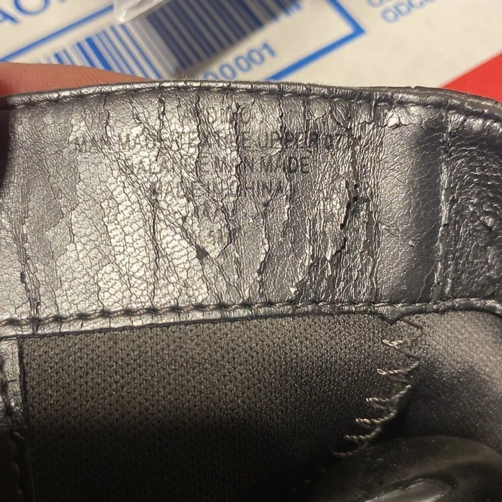 Anne Klein size 5 womens alligator skin booties - Image 9