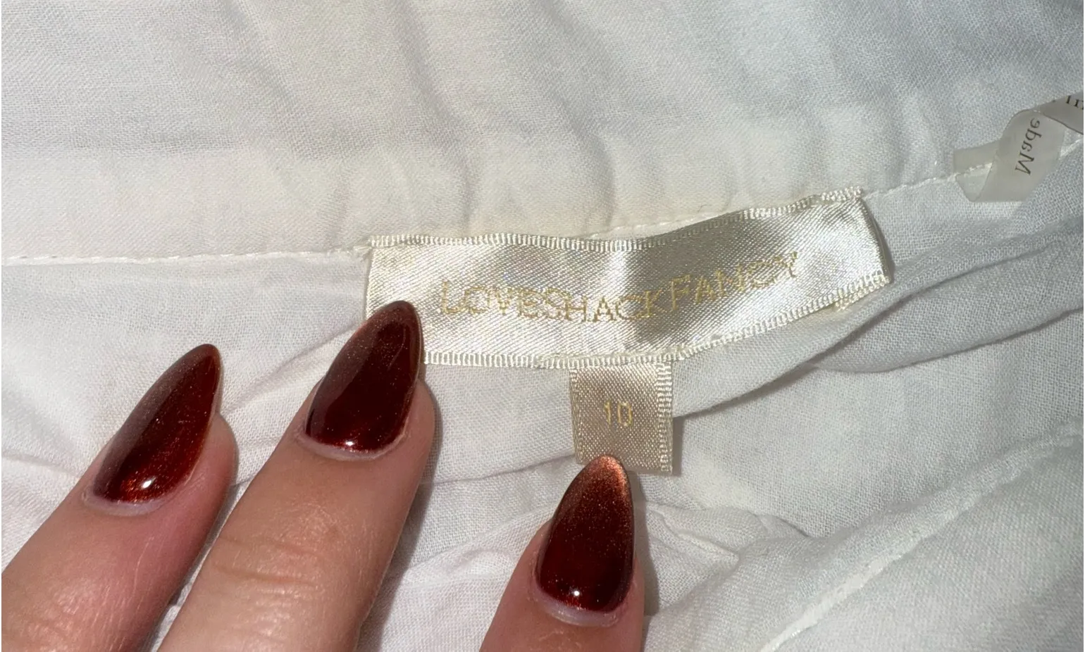 Love Shack Fancy Quilt Skirt - Image 2