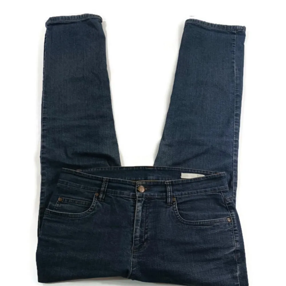 Eileen Fisher Organic Cotton Straight Leg $160 size 6 Waist 30  J895 - Image 2