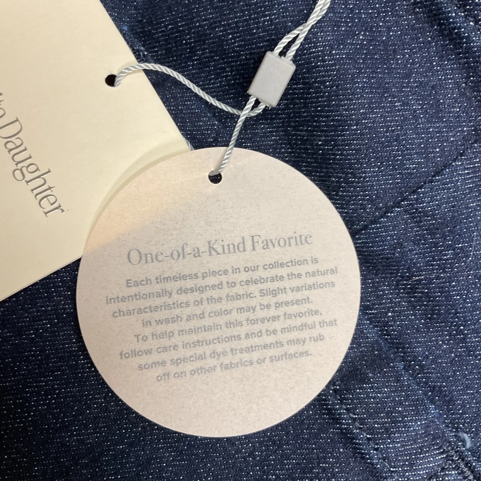 Favorite Daughter Women's‎ Mischa Skirt in Flores Denim Size 6/23 Side Slit NEW Blue - Image 11