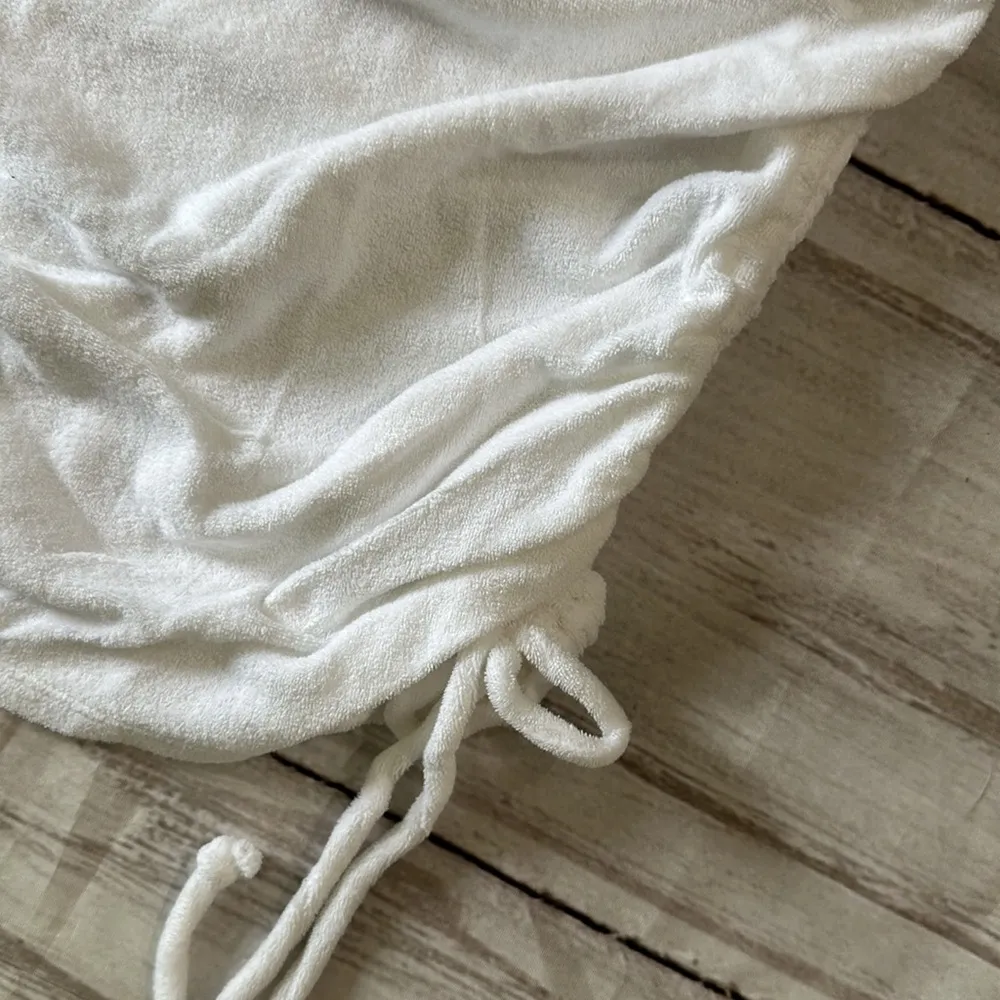 Pink Victoria’s Secret Terry Cloth Ruched T-shirt Dress - Image 3