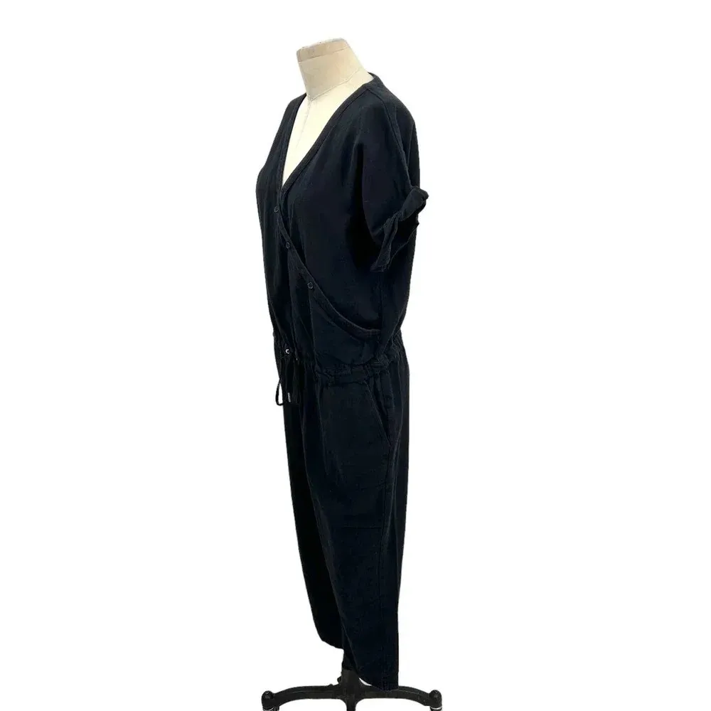 n:PHILANTHROPY Gingham Jumpsuit‎ in Black Cat Size Large - Image 7