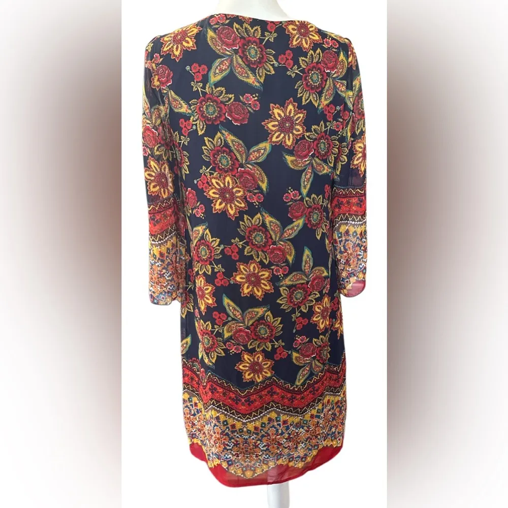 Madison Leigh Multicolor Floral Dress - Image 2