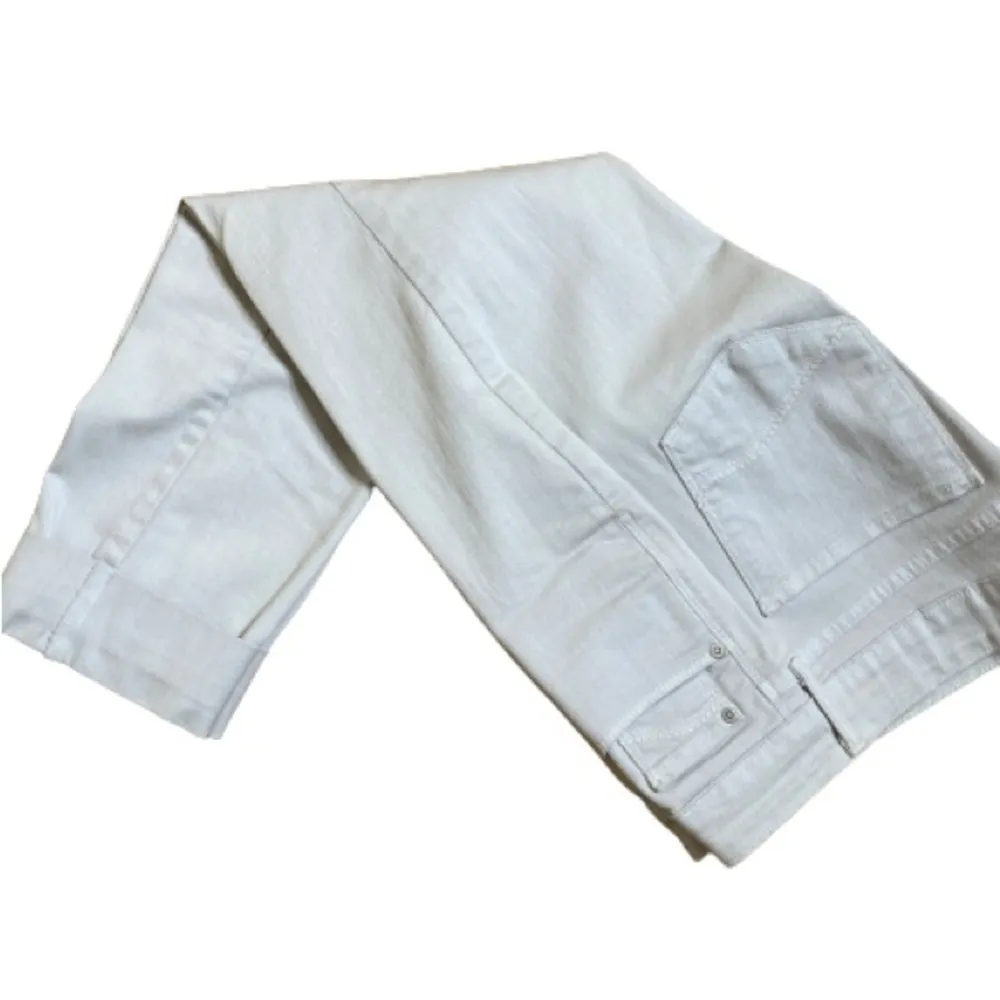 NYDJ 'Dayla' Women's Wide Cuff Lift Tuck Capri Jeans, Size 2P - Image 2