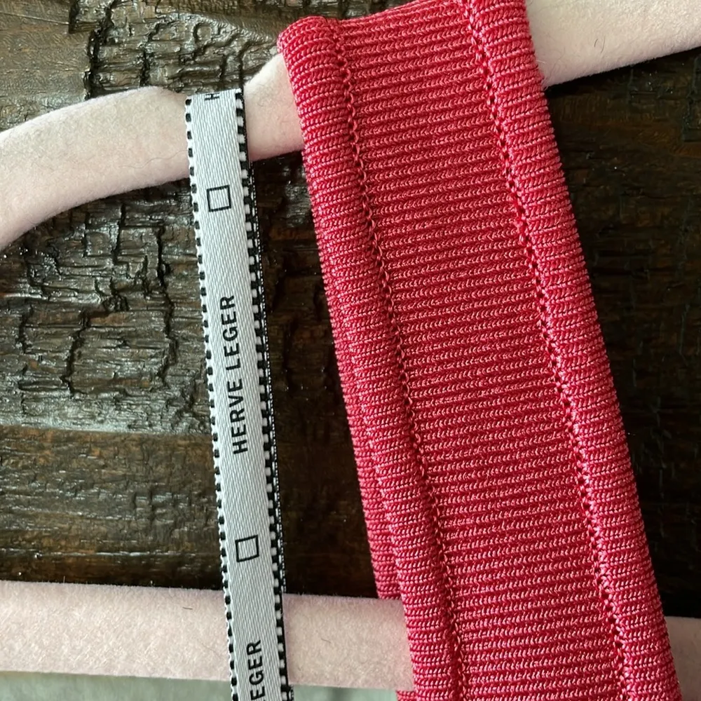 Herve Leger Paris Bustier Mini Dress NWT - Image 5