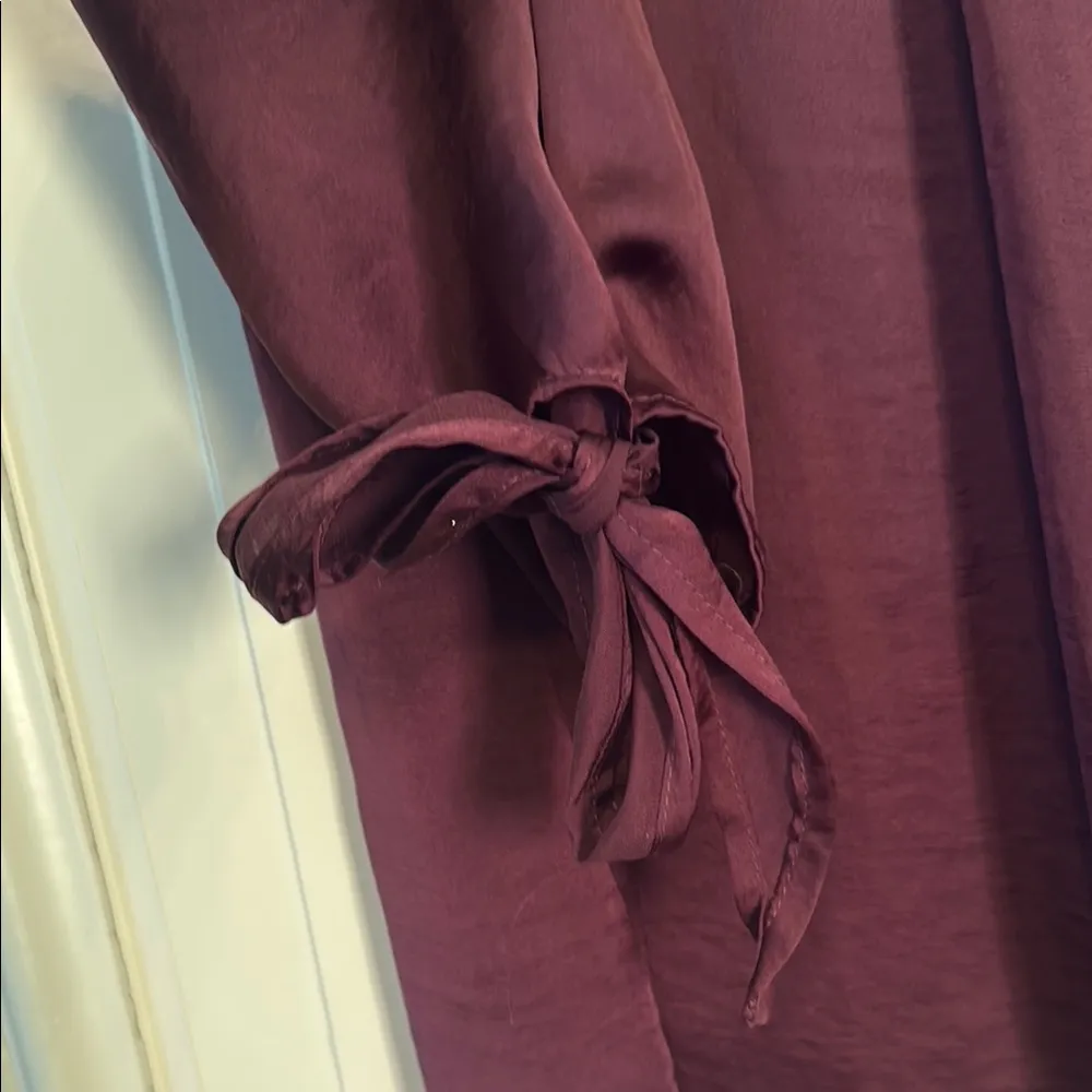 Love Fire Off-Shoulder Blouse in Deep Purple - Image 4