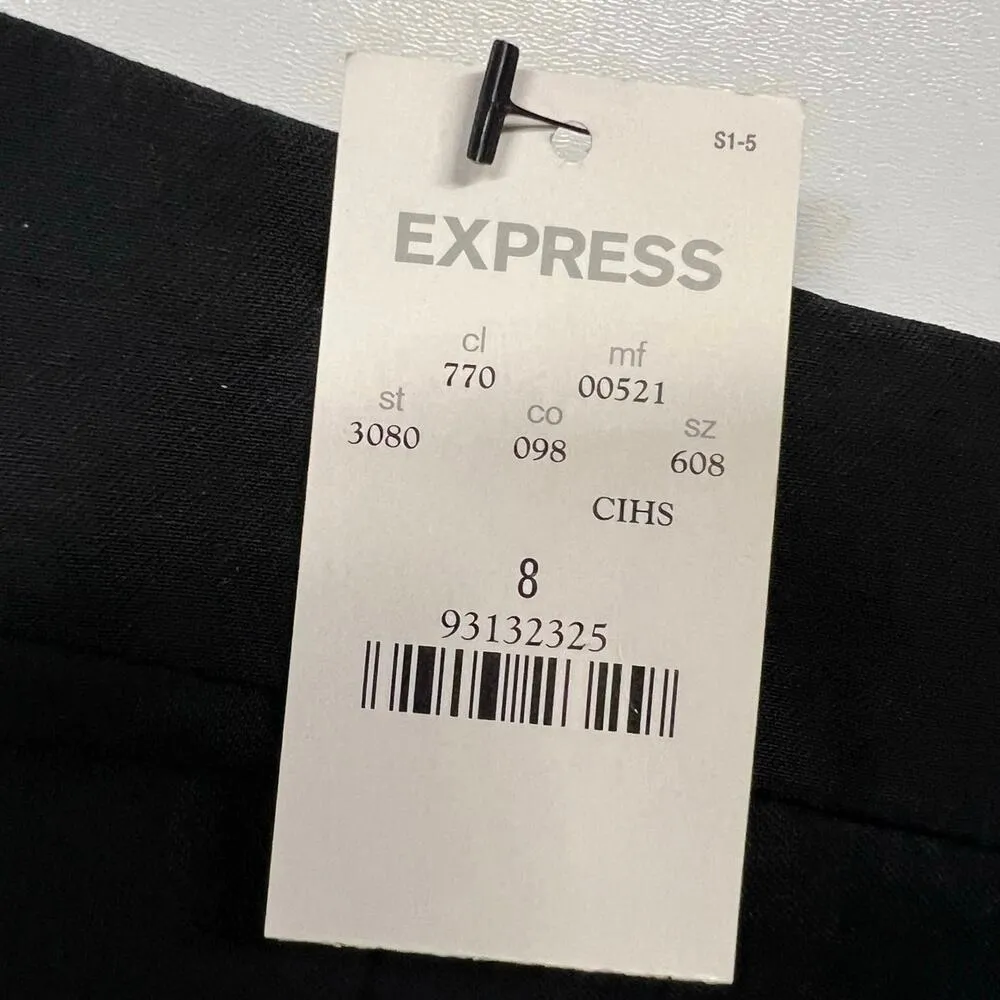 Express black Pencil Skirt Knee-Length Work new with tag professional corporate - Image 8