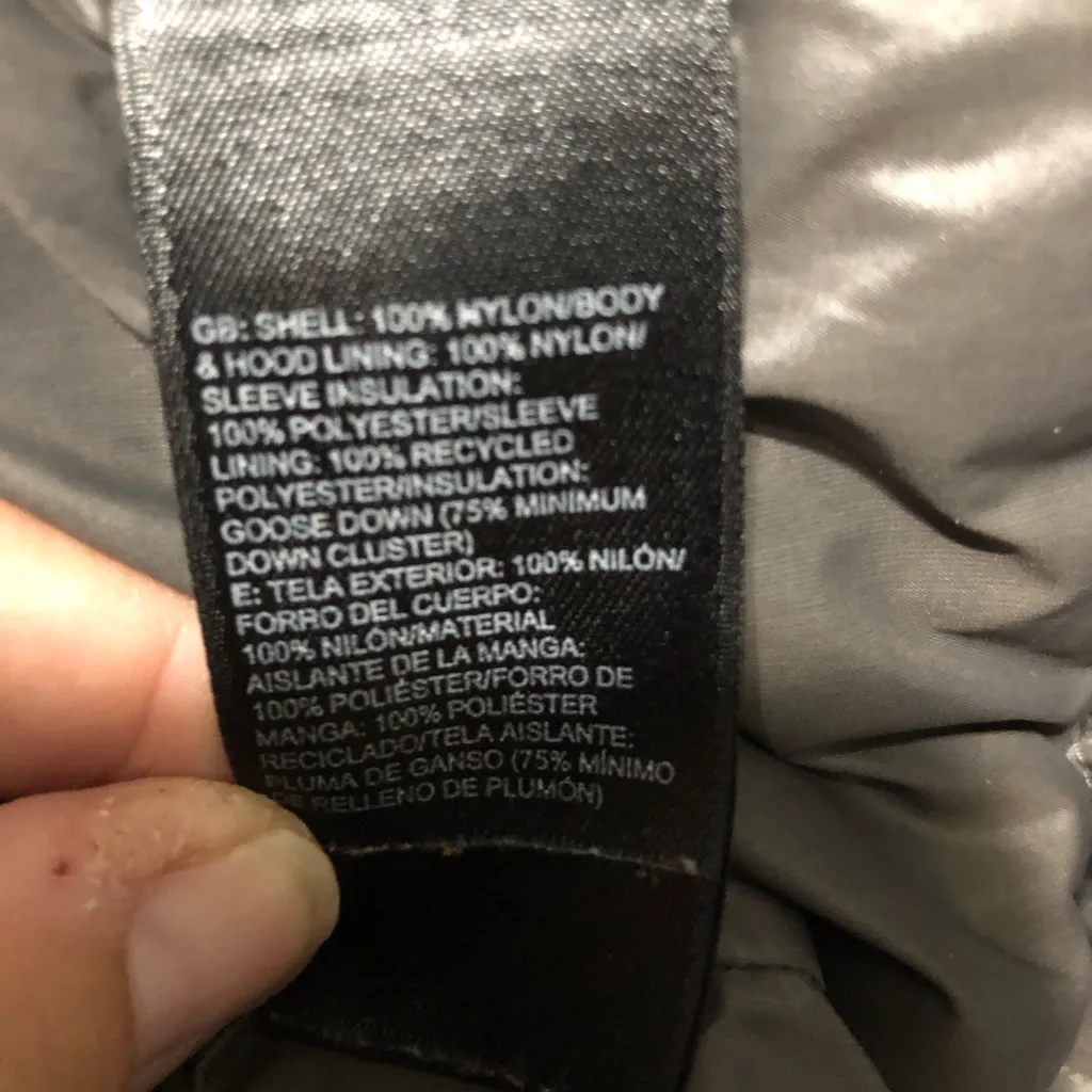 The North Face 600‎ Fill Purple Puffer Down Jacket  Women's XS Faux Fur Hood - Image 13