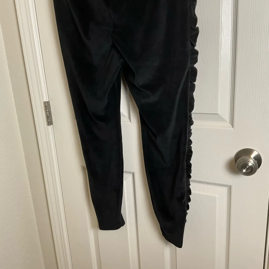 TORRID Signature Waist Ruched Velour Side Legging size 2 18-20 - Image 6
