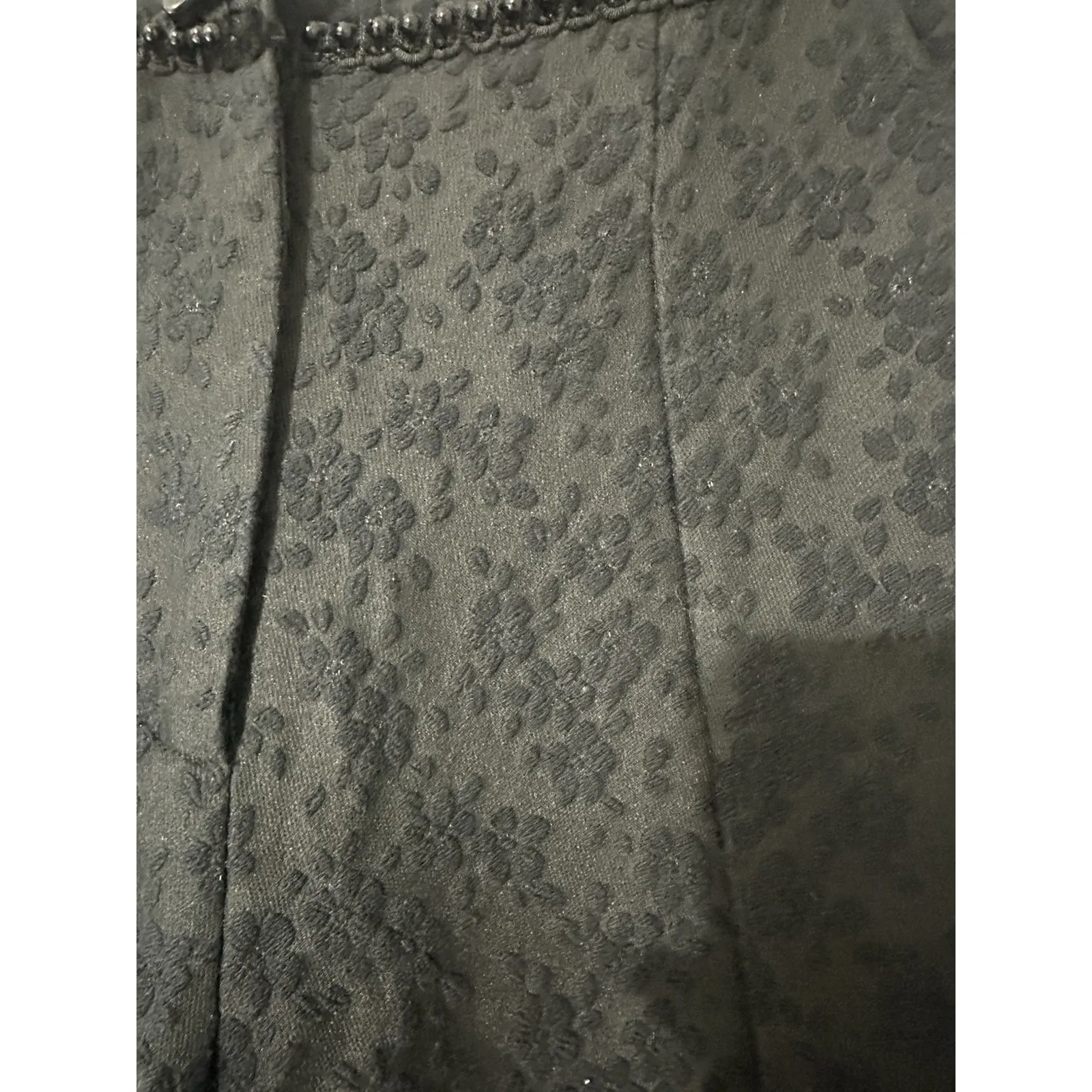 DREAM Sister Jane Black Floral‎ Jacquard Beaded High - Image 3