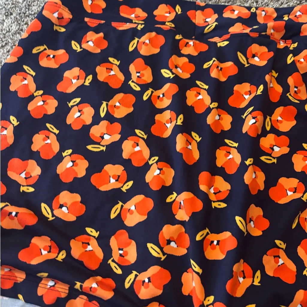 Title Nine Floral Athletic Skort - Image 7