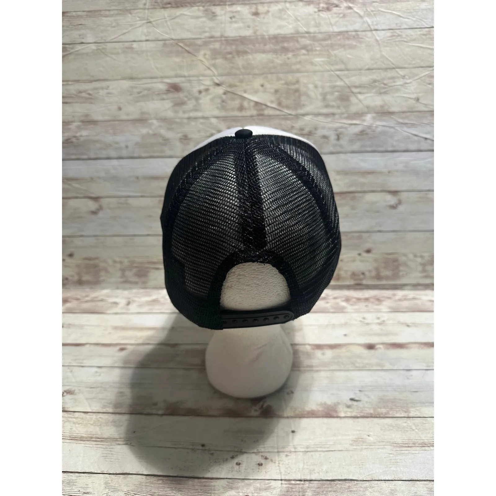 "Put It On My Husband's Tab" Trucker Hat Funny Novelty Snap Back Adjustable Black - Image 3