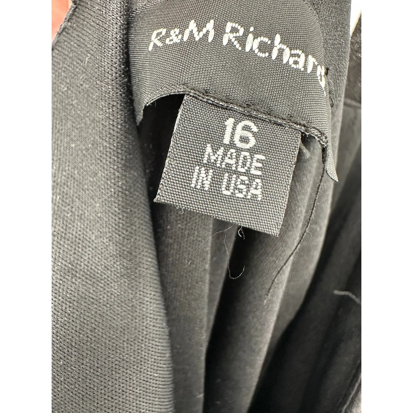 Womens Black Y2K Whimsigoth Gown Dress Size 16 Witchy Embellished Dark Fairy - Image 6