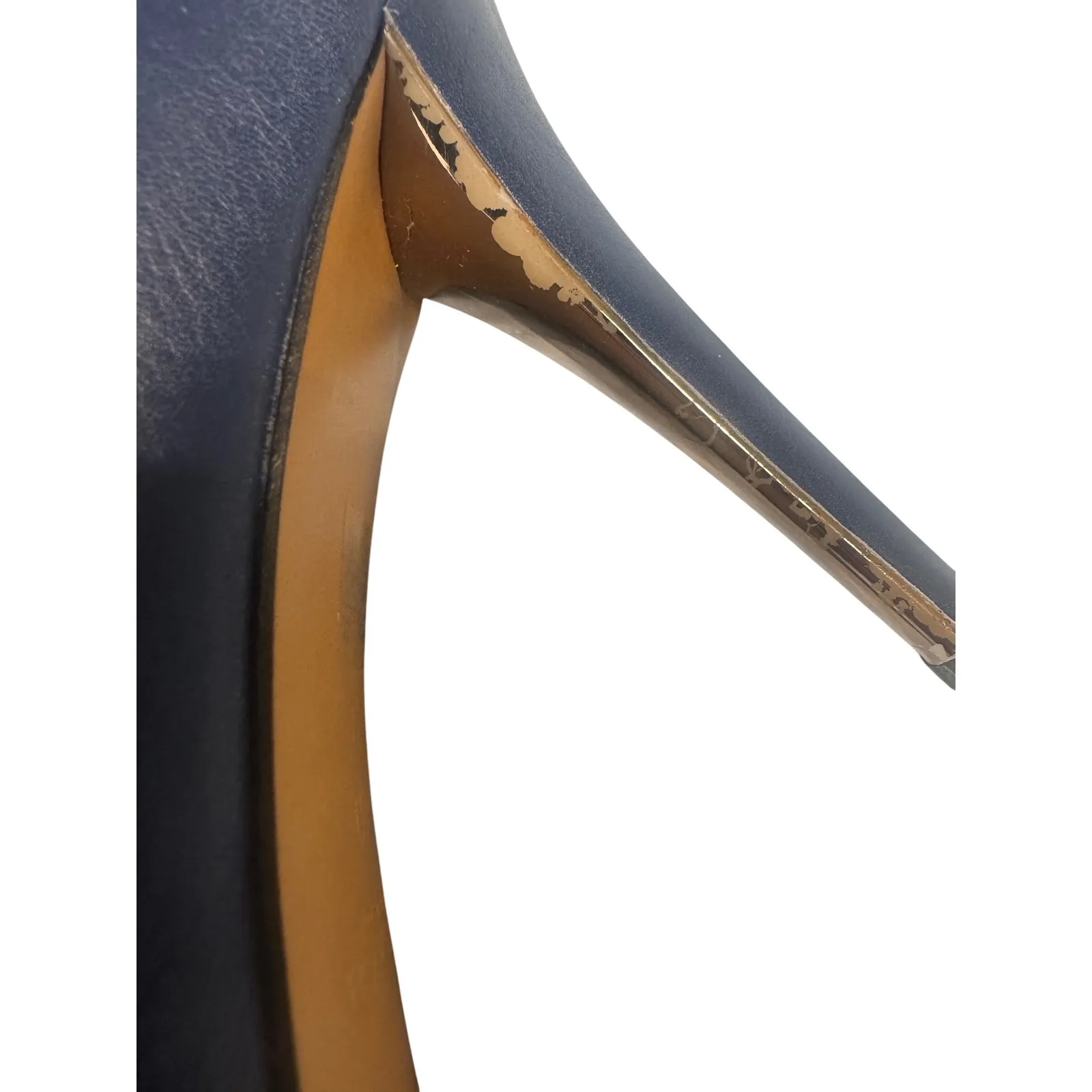 Coach Leather Ankle Strap Heels Pointed Toe Block Heel Pumps Womens Size - Image 3