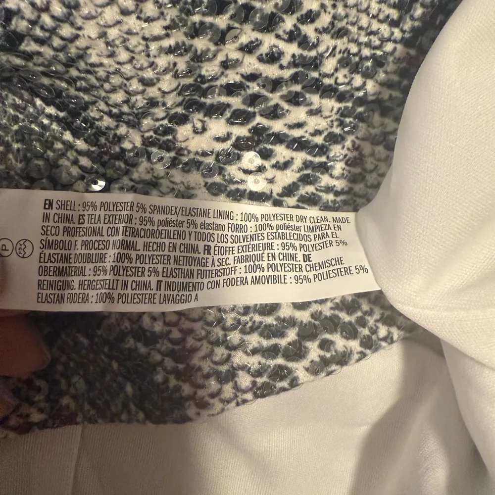 Endless Rose Black and White Mini Slip Skirt Set - Image 7