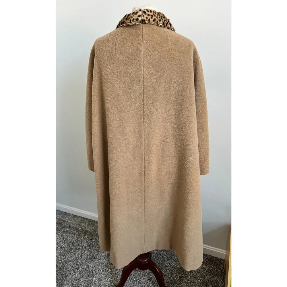 Byck’s Vintage 100% Wool Long Coat No Size (Like Medium) - Image 3