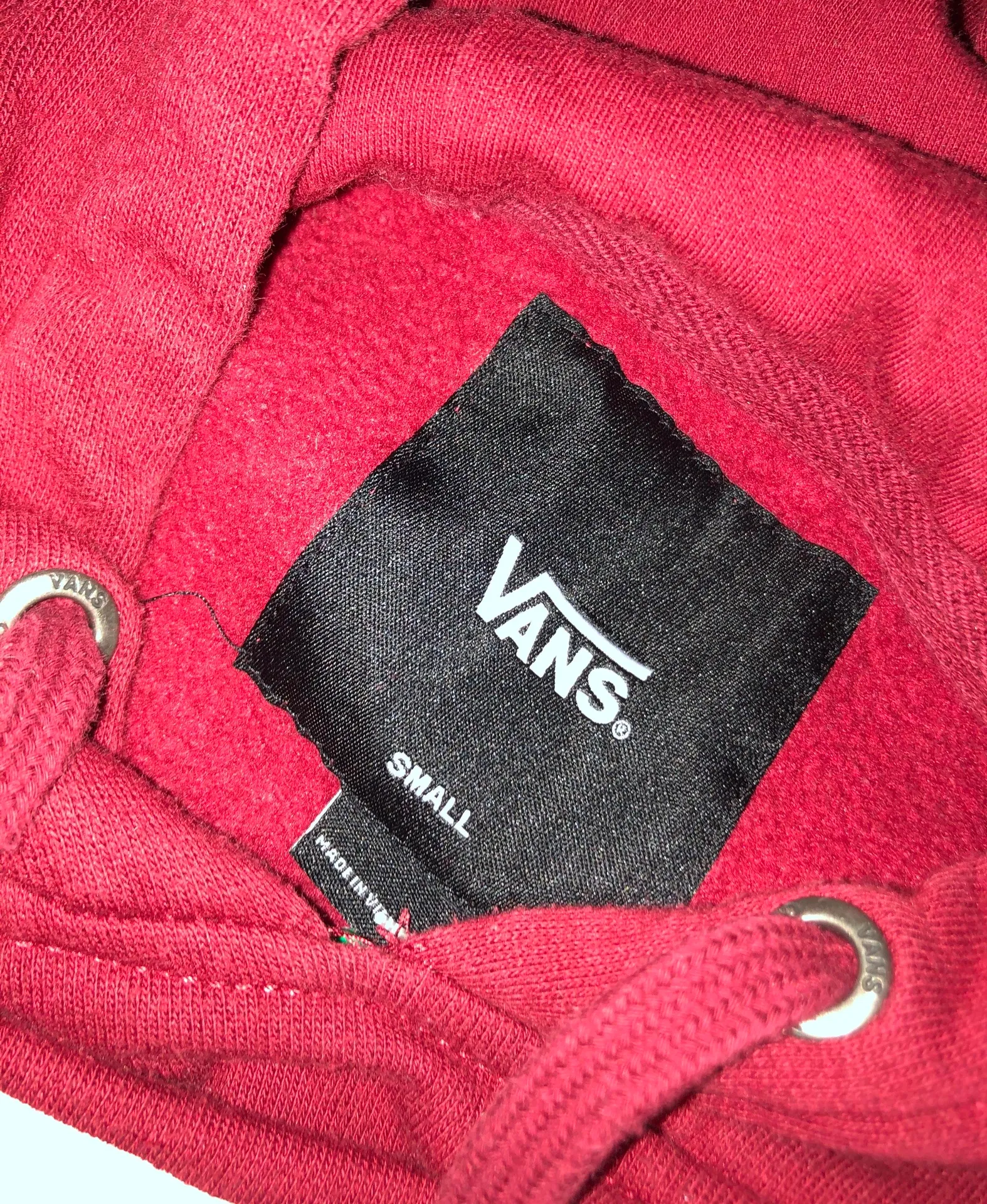 Vans Red Hoodie - Image 3
