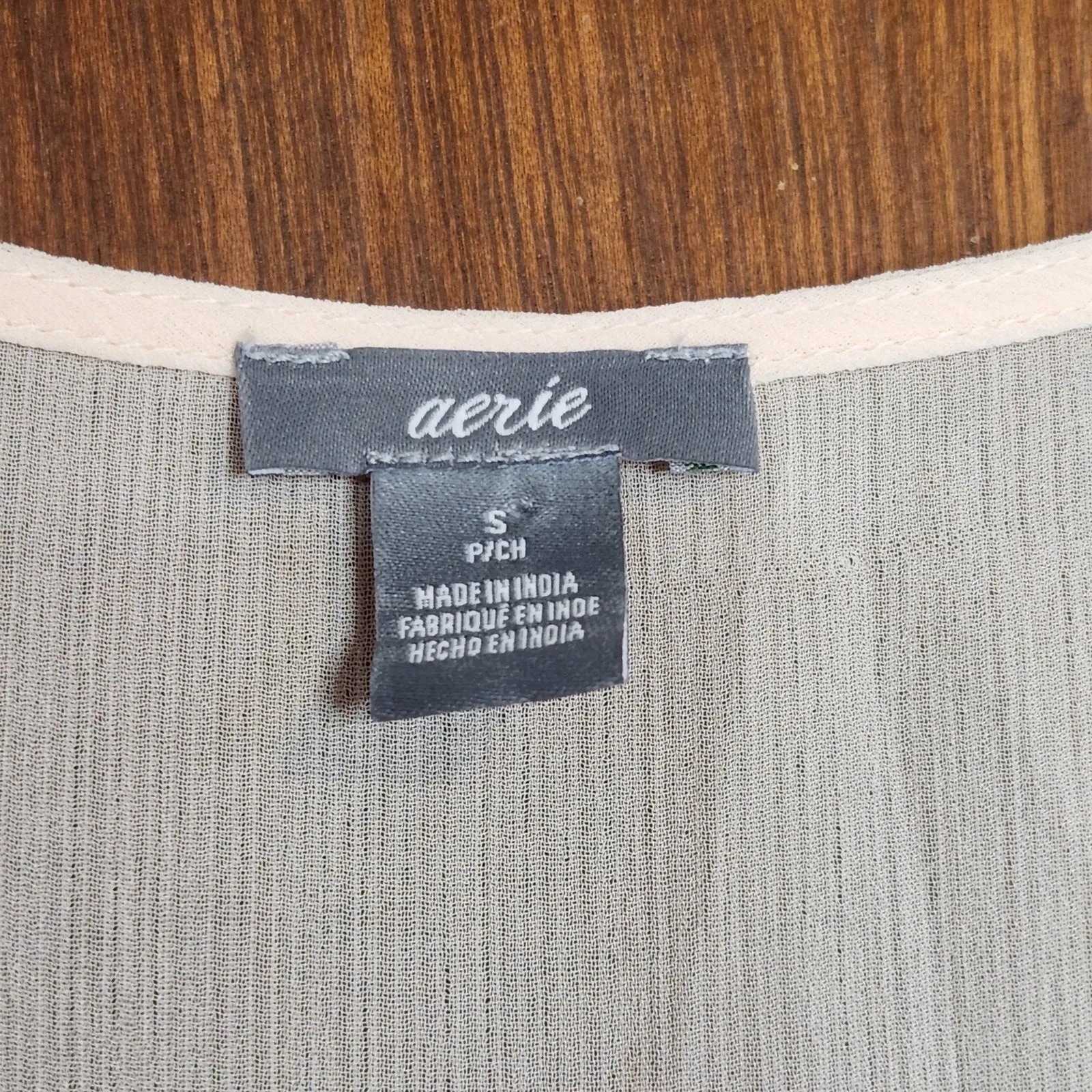 Aerie Woman’s Light Pink Sheer Fairy Tutu Mini Dress Size Small - Image 2