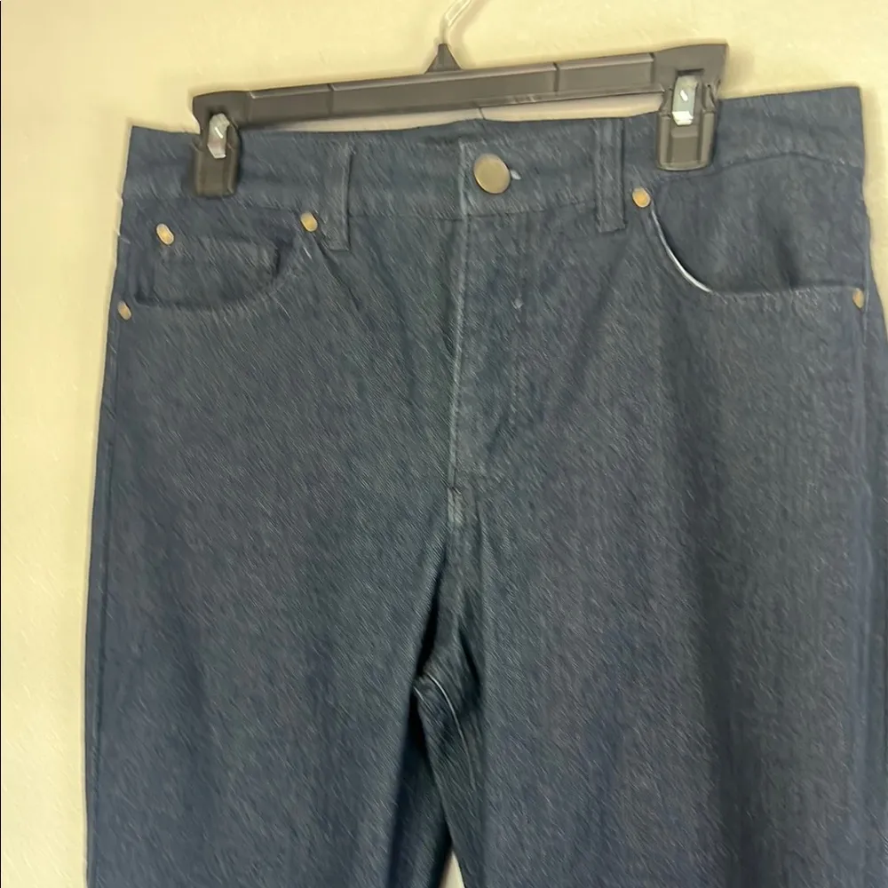 EUC Nine West Jeans Dark Blue Jegging Stretchy Straight Leg sz 14P - Image 4