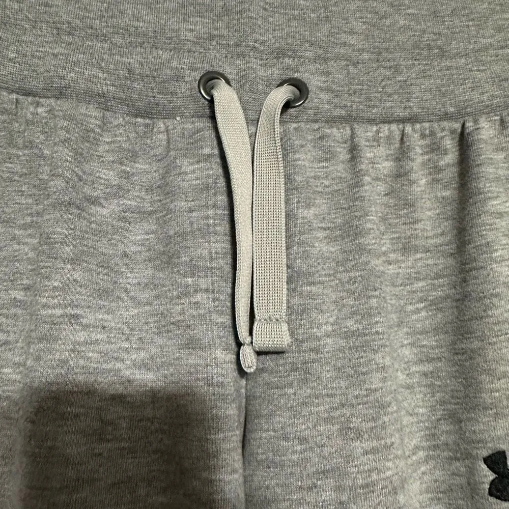 Under Armour below knee gray sweatpants with adjustable drawstrings - Image 4