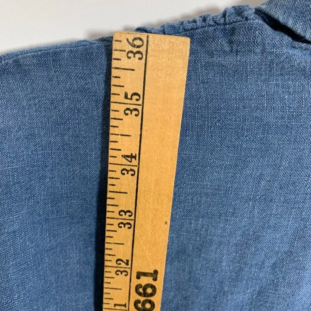 Madewell Midi Denim Dress - Image 8