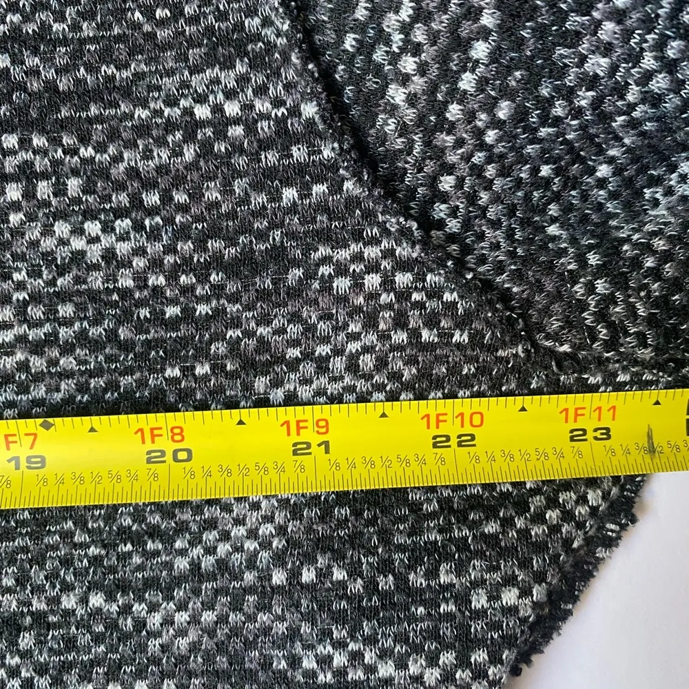 The Free People We the Free Sweater Women's Turtleneck XS Black-Gray Bell Sleeve - Image 6