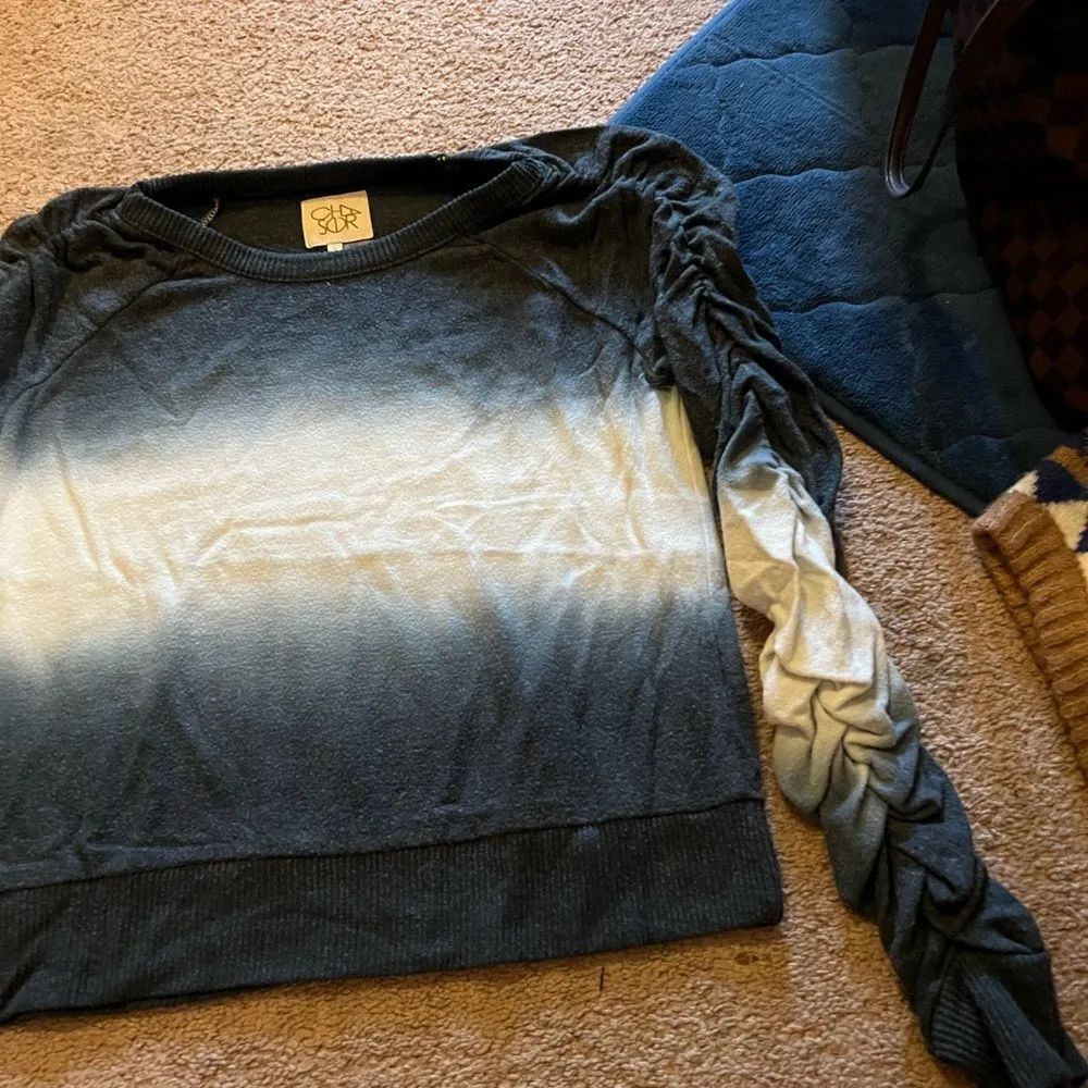 Chaser small blue sweater - Image 5