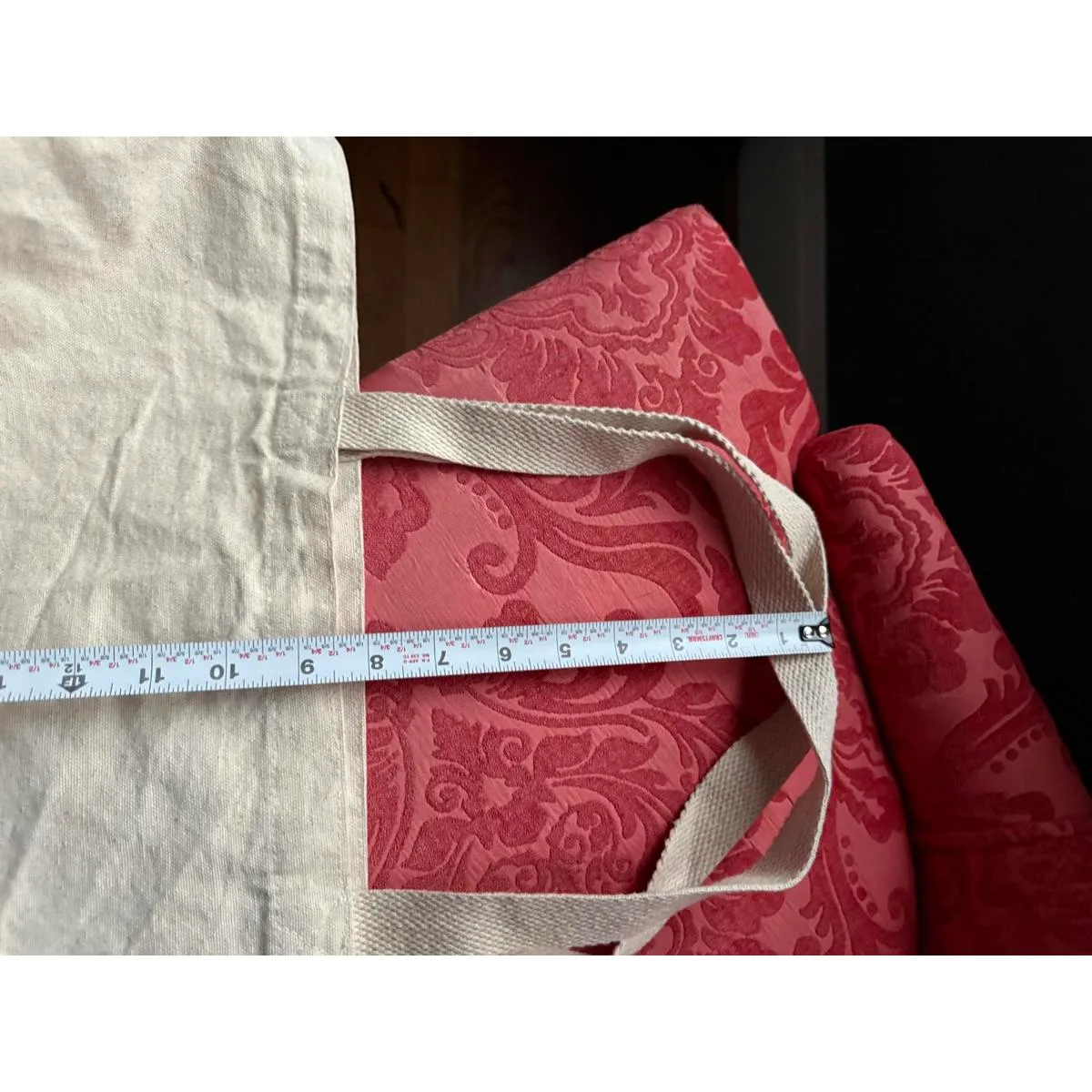 Vuori Canvas Tote Bag with Printed Logos - Image 5