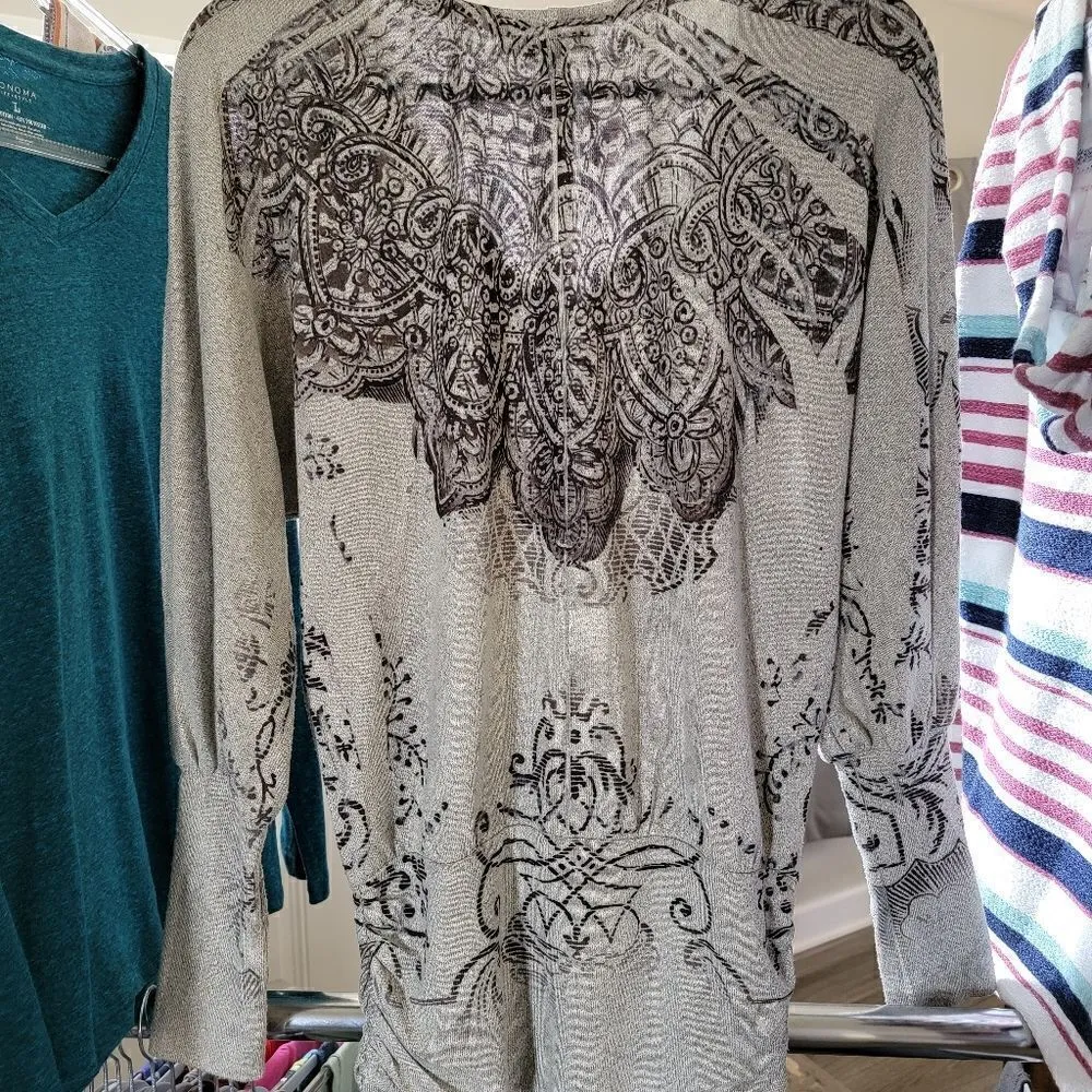 Swenica Rag Cie Blouse Top Size M. Black Friday Deal Black Size M - Image 3