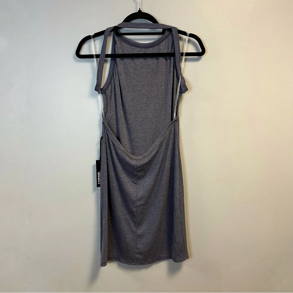 Lulu’s Dress Flaunt What You Got Denim Blue Backless Bodycon Dress Sz XL NWT - Image 12