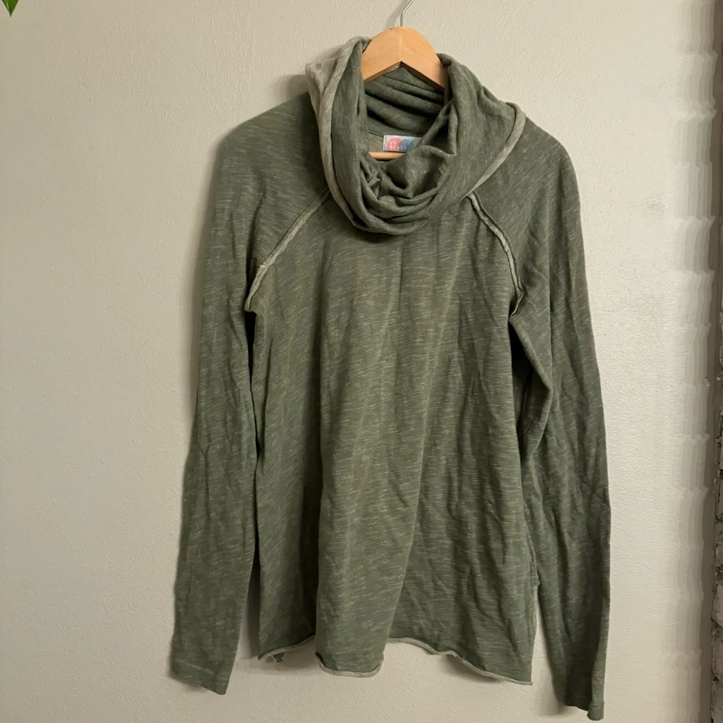 Free People  Coccoon‎ Cowl Pullover - Image 2