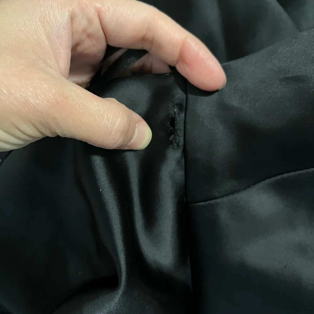 For Love and Lemons Hazel Black Mini Dress Size Large NO GLOVES - Image 11