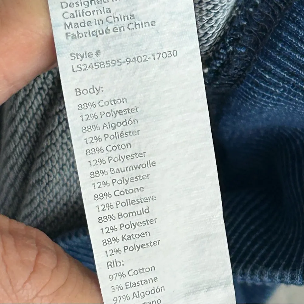 matching set size small go-to sweatshirts and sweatshirt blue - Image 7