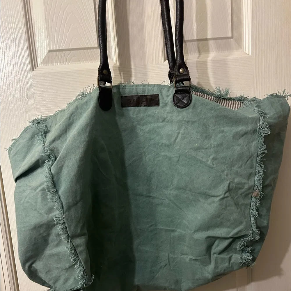 “And I Think To Myself what a wonderful world” tote bag by vintage addiction - Image 2