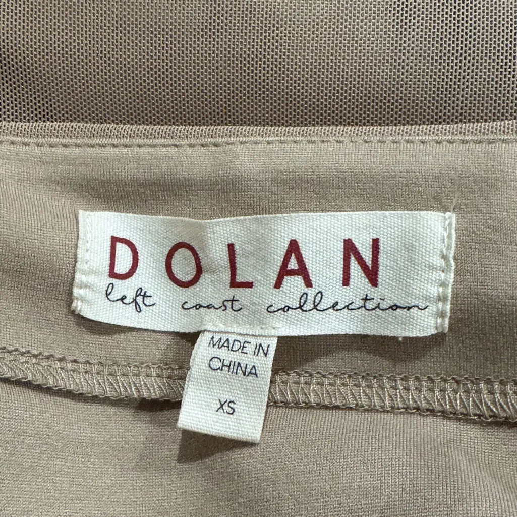 Anthropologie Dolan Sheer Mesh Tube Top Women’s XS Tan - Image 2