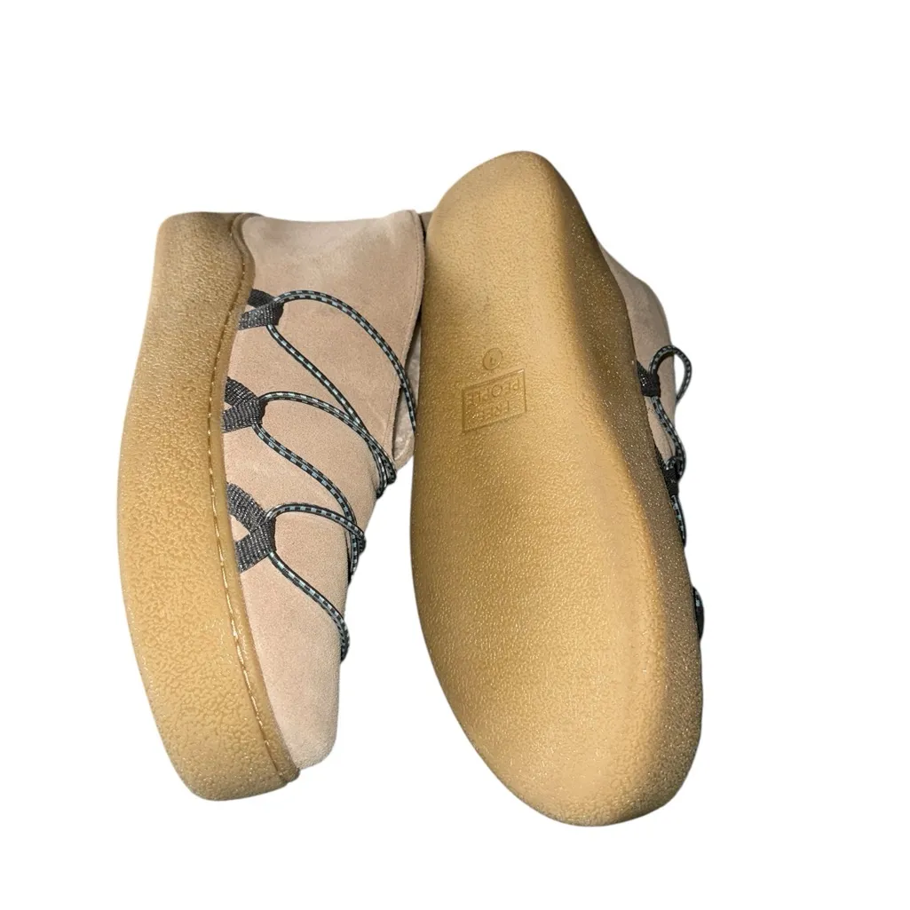 NEW Free People Snowdrop Micro Genuine Shearling Boot  9M, DUST BUNNY SUEDE - Image 8