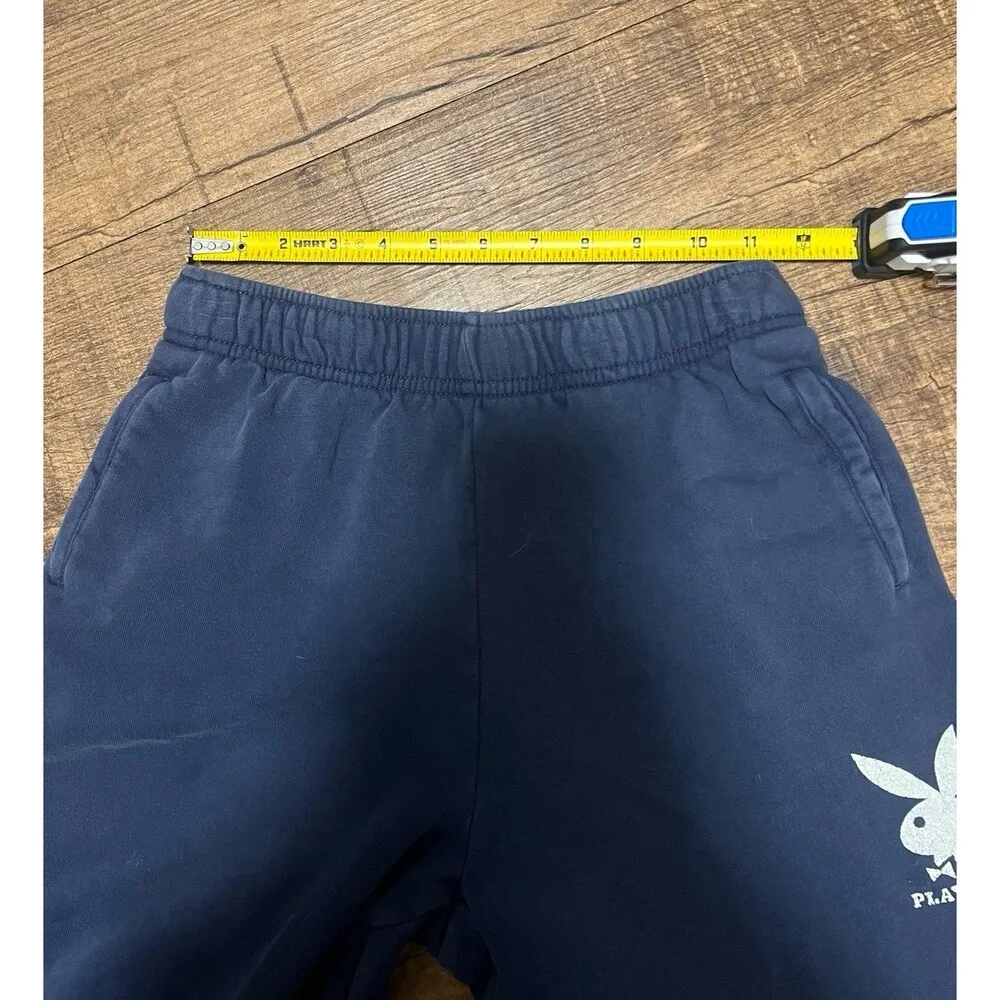 Playboy vintage fade navy cotton sweatpants - Image 4